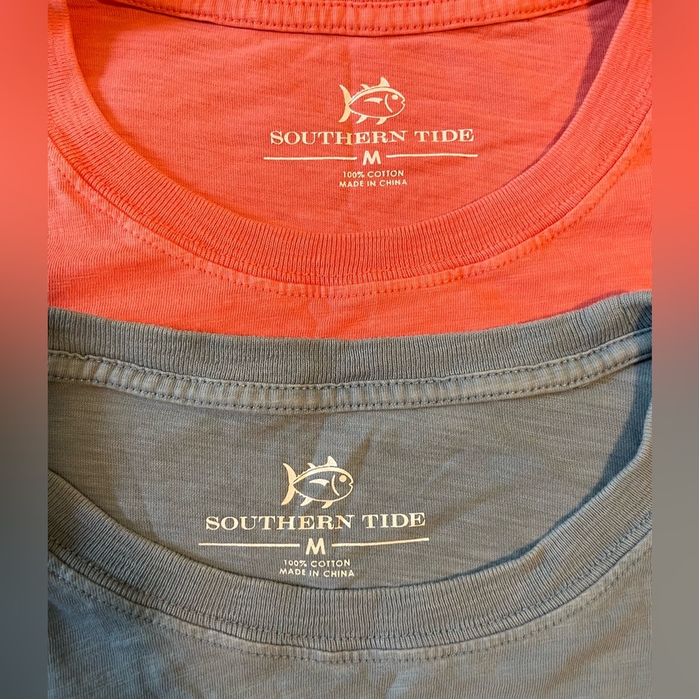 *Lot of Two* Southern Tide t-shirts Sz M